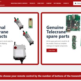 TelecraneSHOP: radiocomandi e ricambi originali